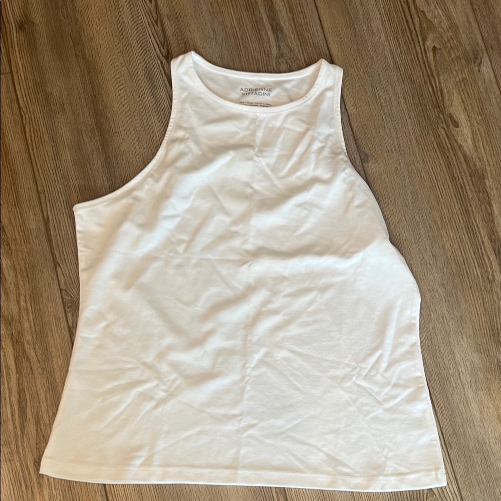 Adrienne Vittadini White Tank Top
